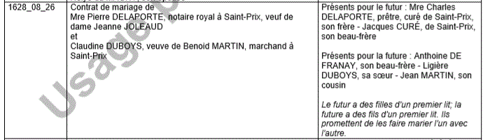 Contrat de mariage Delaporte Pierre - Duboys Claudine.jpg